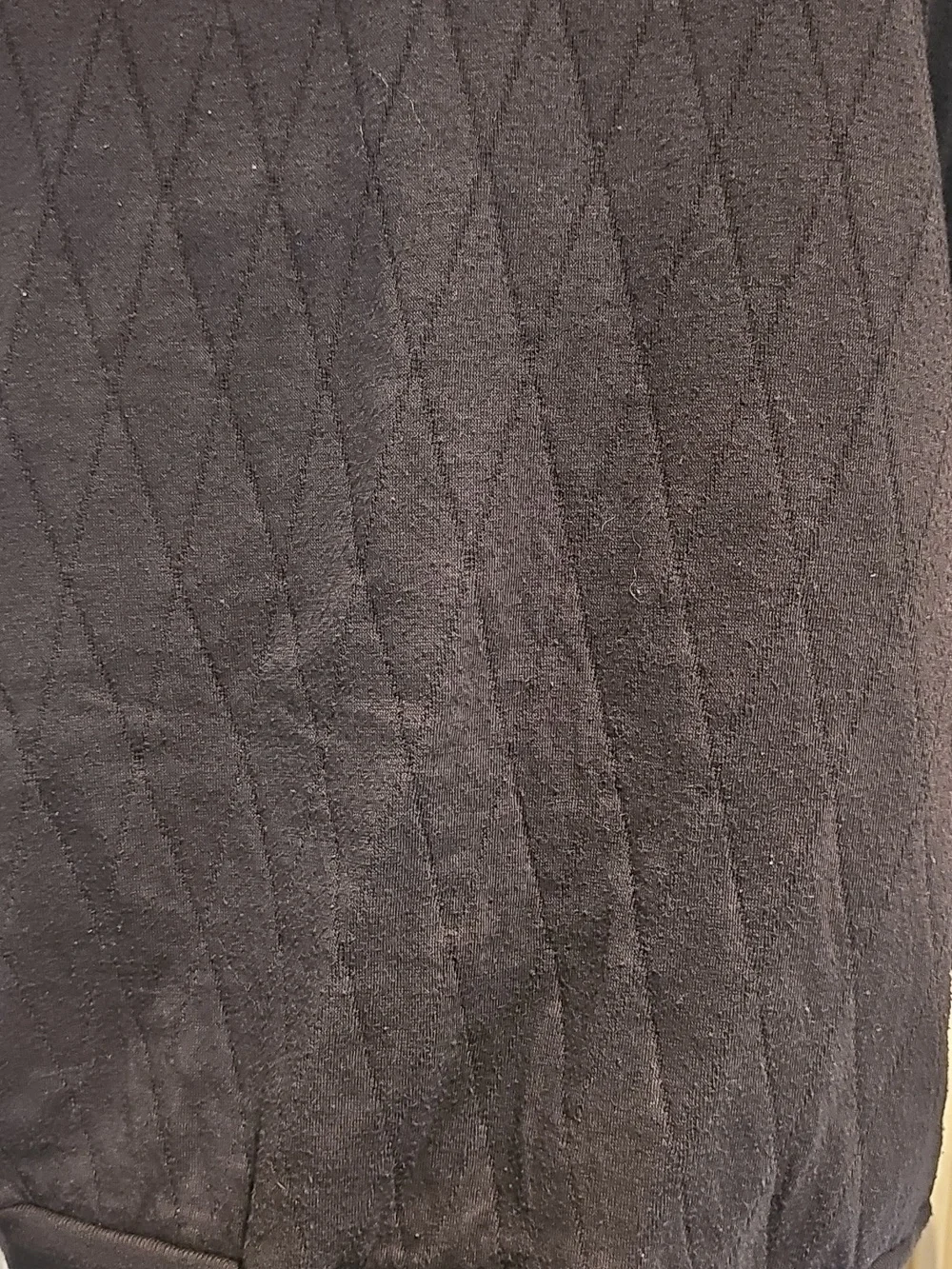 Vintage Black Cotton Bomber - Picture 5 of 6